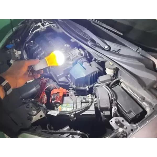 Imagem de Lâmpada Emergência Luz Veicular Led Bateria Carro 12v