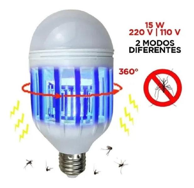 Imagem de Lampada Espanta Mata Mosquito Repelente Inseto Luz Ilumina 