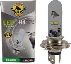 Imagem de Lâmpada Farol Led H4 Strobo Moto Ou Carro 6500k Stallion