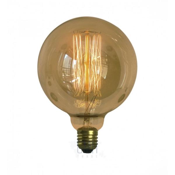 Imagem de Lampada filamento carbono retro vintage g125 40w 110v gmh