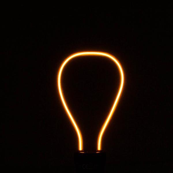Lâmpada Filamento Led 3d U Branco Quente 4w E27 St1623 - Opus Imagem de Lâmpada Filamento Led 3d U Branco Quente 4w E27 St1623