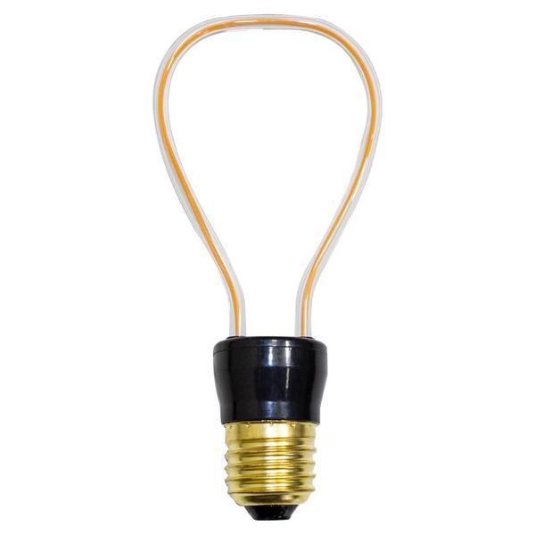 Lâmpada Filamento Led 3d U Branco Quente 4w E27 St1623 - Opus Imagem de Lâmpada Filamento Led 3d U Branco Quente 4w E27 St1623