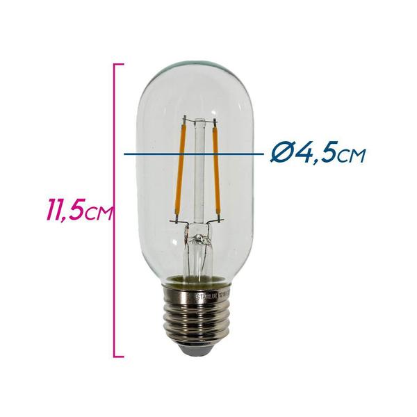 Imagem de Lâmpada Filamento Led Thomas Edison 2w 220V Ø45x80mm St1310