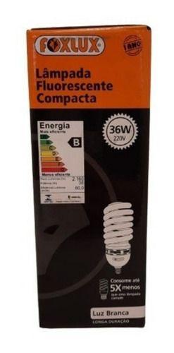 Imagem de Lampada Fluor Comp Espiral 36w 127v Bc 6400k Novo Ilumina