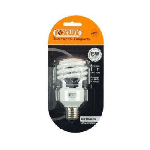 Imagem de Lampada fluor compacta espiral 15W 220V foxlux