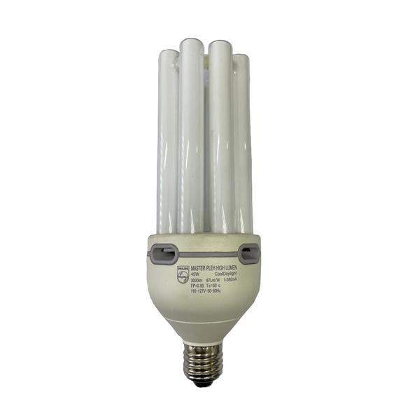 Lampada fluorescente compacta 45w 865 127v e27 4u philips Imagem de Lampada fluorescente compacta 45w 865 127v e27 4u philips