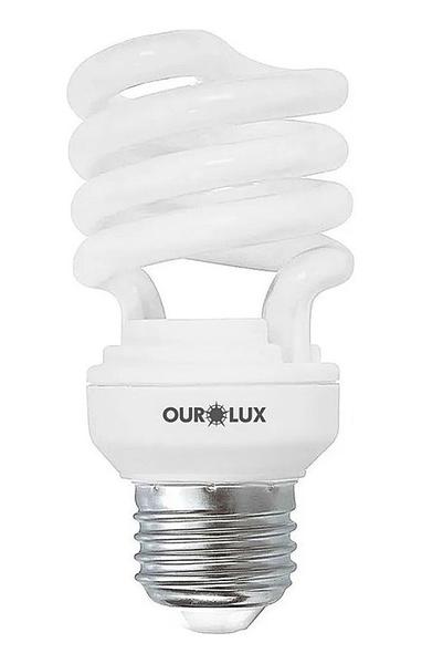 Imagem de Lâmpada Fluorescente Compacta Espiral 15w 220v Branco Frio