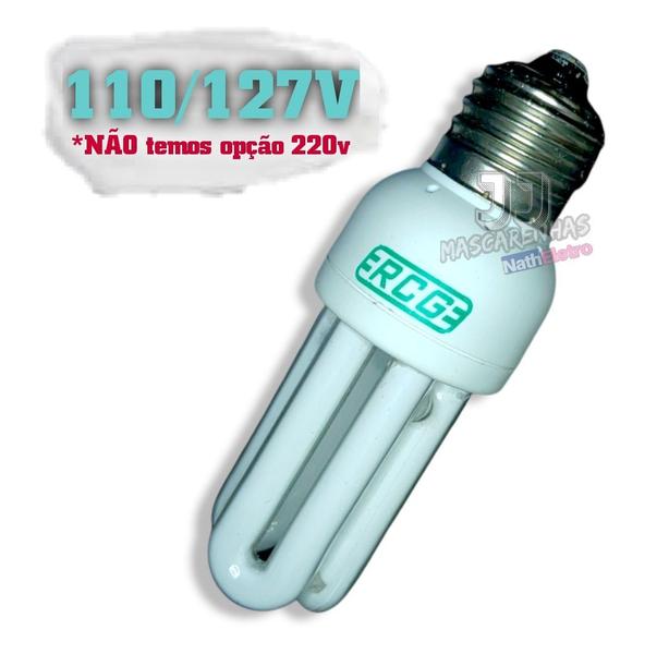 Imagem de Lampada Fluorescente Rcg Luz Amarela Nova 127v 10w 2700k