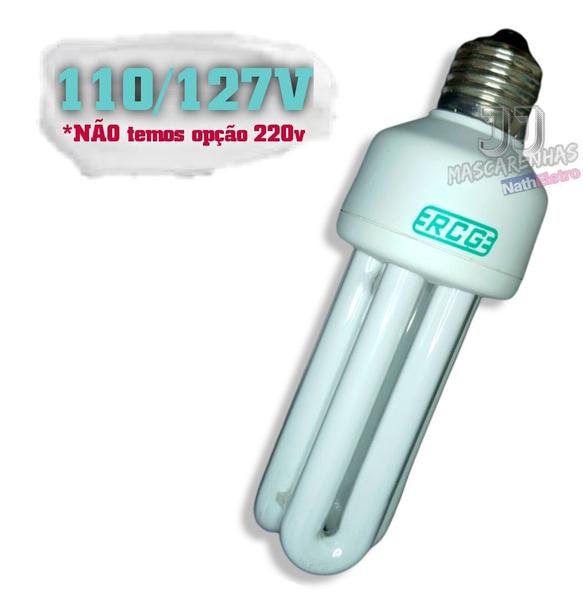 Imagem de Lampada Fluorescente Rcg Luz Amarela Nova 127v 21w 2700k 3un