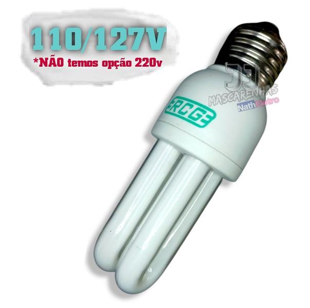 Imagem de Lampada Fluorescente Rcg Luz Amarela Nova 127v 7w 2700k 03un