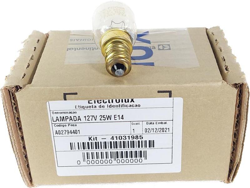 Imagem de Lâmpada Fogão Forno Electrolux 127v E14 25w 52spx Original  80000597