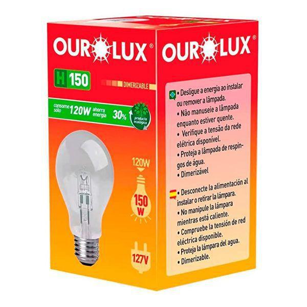 Imagem de Lâmpada Halógena Bulbo 120W X 127V Dimerizável Ourolux