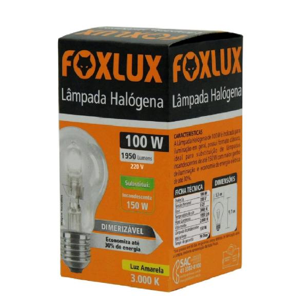 Imagem de Lampada Halogena Classica 100W 220V Foxlux