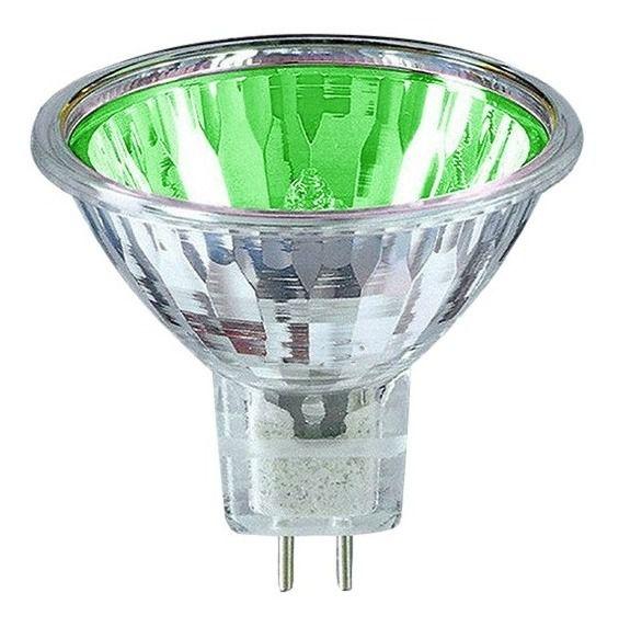 Imagem de Lâmpada Halogena Dicroica 50W 12V Gu5.3 Verde