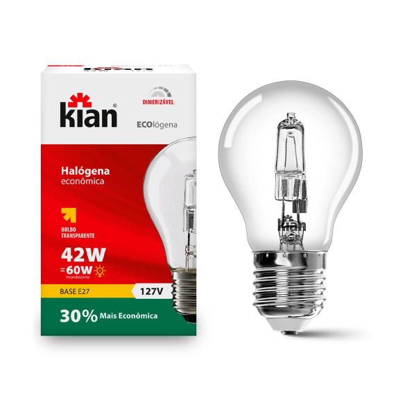 Imagem de Lâmpada Incandescente Halógena A55 42w 127v