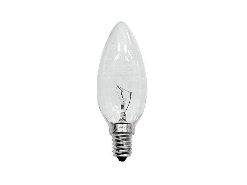 Imagem de Lâmpada Incandescente Vela Lisa Clara 40W 220V E14 - Taschibra 