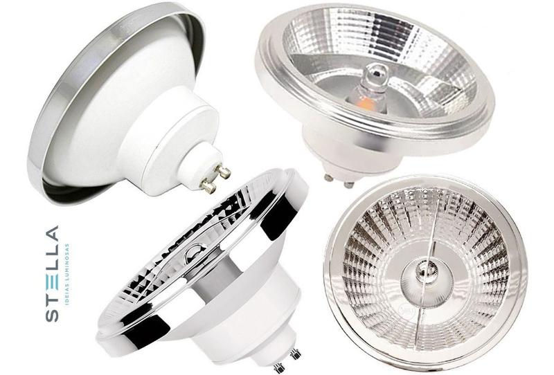 Imagem de Lâmpada Led 12w Ar111 12º Gu10 Branco Quente 2700k - Stella