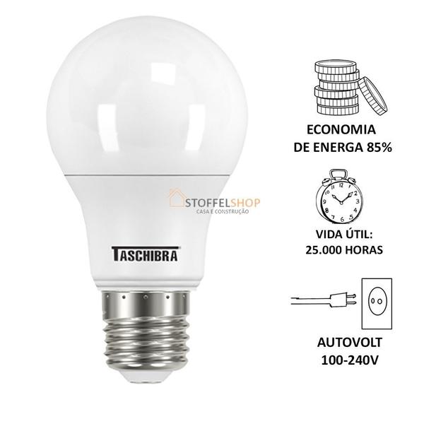 Imagem de Lâmpada Led 12w Tkl 80 6500k Kit Com 10 Peças - Taschibra