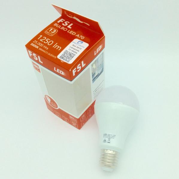 Imagem de Lampada LED 13 Watts 1250 Lumens -  3000K bulbo - 3615