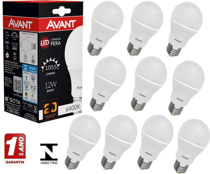 Imagem de Lampada Led 15W Avant 6500K Bi-Volt 10 Unidades