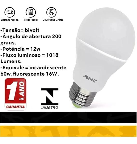 Imagem de Lampada Led 15W Avant 6500K Bi-Volt 10 Unidades