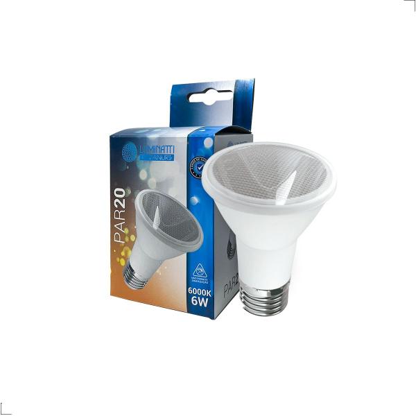 Imagem de Lâmpada Led 2700K/4000K/6000K PAR20 6W Luminatti Bivolt LM501/LM624/LM502