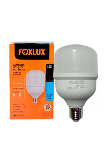 Imagem de Lâmpada Led 40w Bulbo E27 6500k 3200 Lumens Bivolt Foxlux