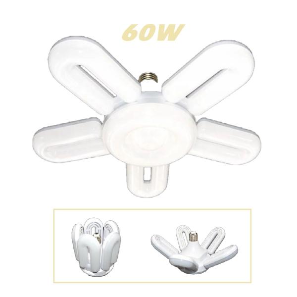 Imagem de Lâmpada Led 60W Iluminação Forte 5 Abas Omnidirecional Lustre Decoração Sala Cozinha