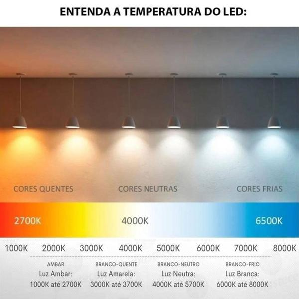 Imagem de Lâmpada Led 7w Par20 Soquete E27 Bivolt Luz Amarela 2700k - Galaxy LED