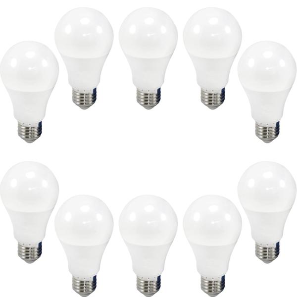 Imagem de Lâmpada Led 9w, 12w e 15w Bivolt Branco Frio 6500k Kit C/ 3, 5 e 10 Unidades