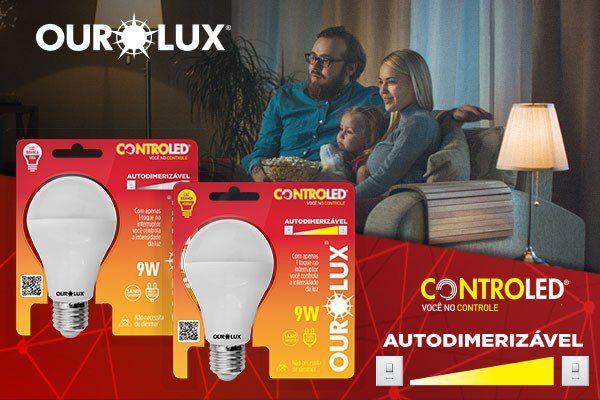 Imagem de Lâmpada LED 9W 6500K ControLed Bivolt - Ourolux