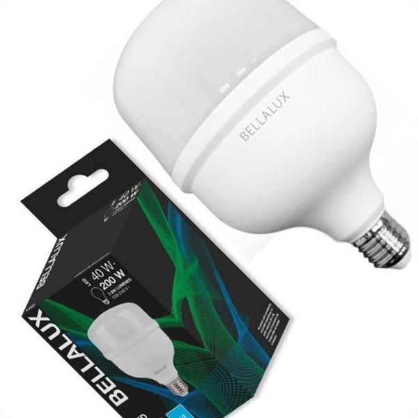 Imagem de Lampada Led Alta Potencia Bellalux 40W. 3200Lm E-27. Bivolt 6500K.