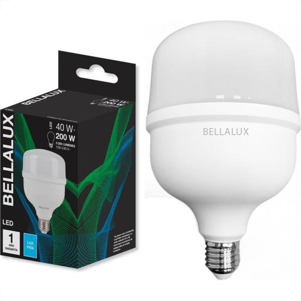 Imagem de Lampada Led Alta Potencia Bellalux 40W. 3200Lm E-27. Bivolt 6500K.