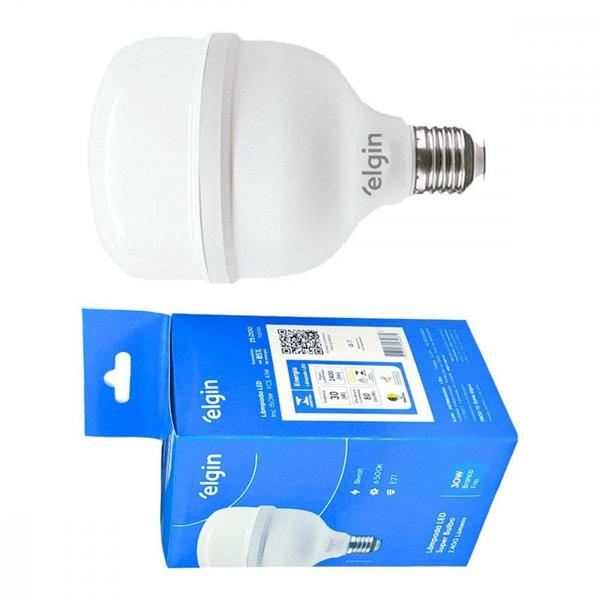 Imagem de Lampada Led Alta Potencia Elgin 30W. 2400Lm Bivolt 6500K.