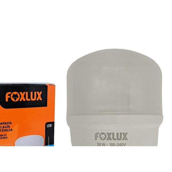 Imagem de Lampada Led Alta Potencia Foxlux 30W. 2700Lm Bivolt 6500K.