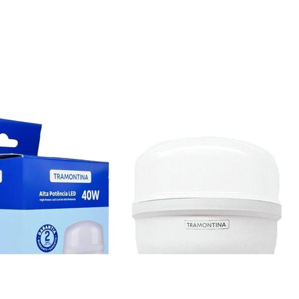 Lampada Led Alta Potencia Tramontina 40W. 6500K - 58025059 Imagem de Lampada Led Alta Potencia Tramontina 40W. 6500K - 58025059