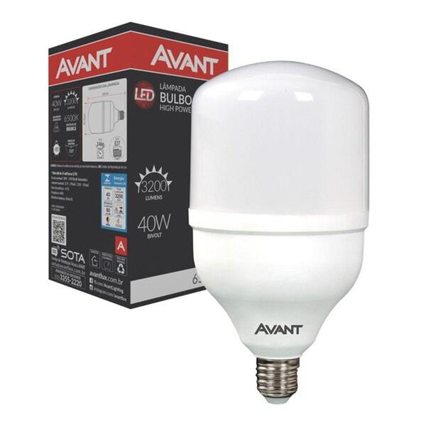 Imagem de Lâmpada Led Avant 40W Luz Branca  6500K 3200 Lumens E27 Bivolt