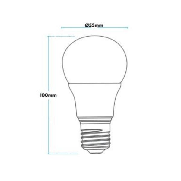 Imagem de Lâmpada Led Avant 4,8W 6500k E27 Bivolt 5 Unidades