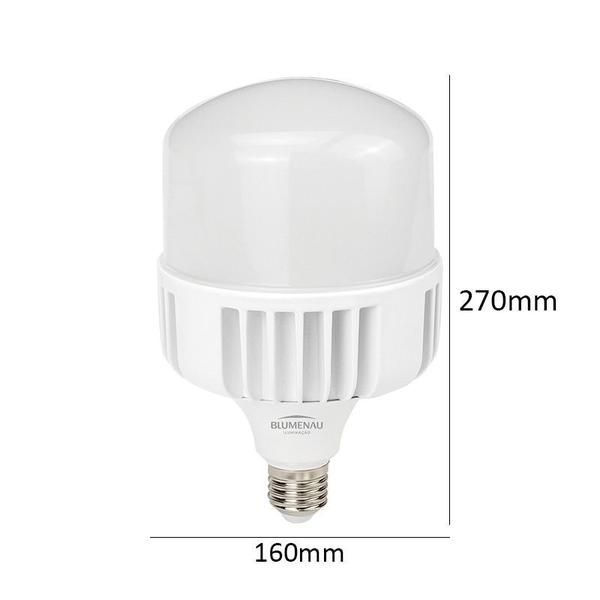 Imagem de Lâmpada Led Blumenau Industrial T160 120W E40 Bivolt 6500K Luz Branca