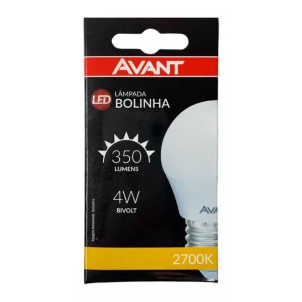 Imagem de Lâmpada Led Bolinha Avant 4W 2700K E27 Bivolt  10 Un