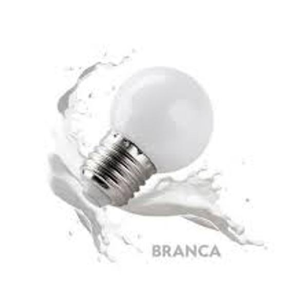 Imagem de Lâmpada LED Bolinha Decorativa BRANCO 1w COMBO COM 10