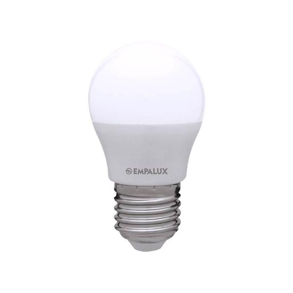 Lâmpada Led Bolinha E27 4,9w Branco Frio 6500k Bivolt Empalux Imagem de Lâmpada Led Bolinha E27 4,9w Branco Frio 6500k Bivolt Empalux