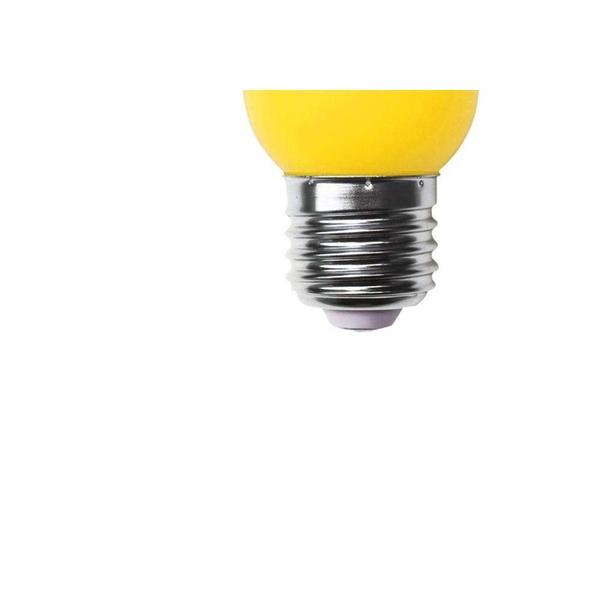 Imagem de Lampada Led Bolinha Galaxy E27 1.5Wx220V Amarelo 1218 - Kit C/10