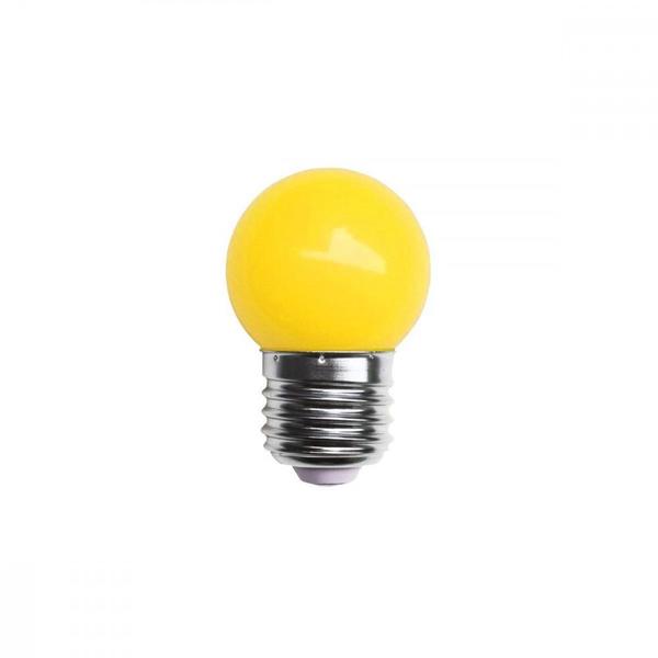 Imagem de Lampada Led Bolinha Galaxy E27 3Wx127V Amarelo 1233 ./ Kit Com 10