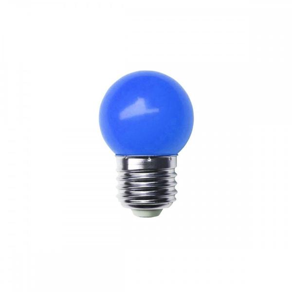 Imagem de Lampada Led Bolinha Galaxy E27 3Wx127V Azul 1231 - Kit C/10