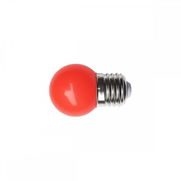 Imagem de Lampada Led Bolinha Galaxy E27 3Wx127V Vermelho 1232 - Kit C/10