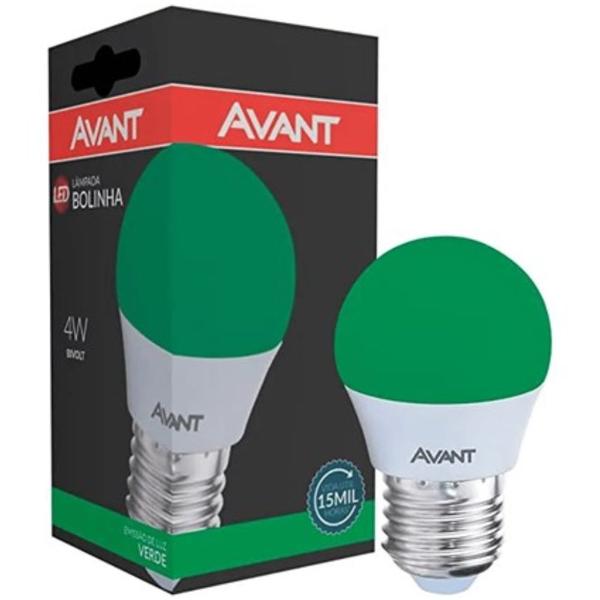 Imagem de Lâmpada Led Bolinha Verde 4 Watts Bivolt - 168795370 - AVANT