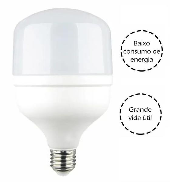 Imagem de Lampada LED Branca Bivolt 20W E27 6500K UP LED