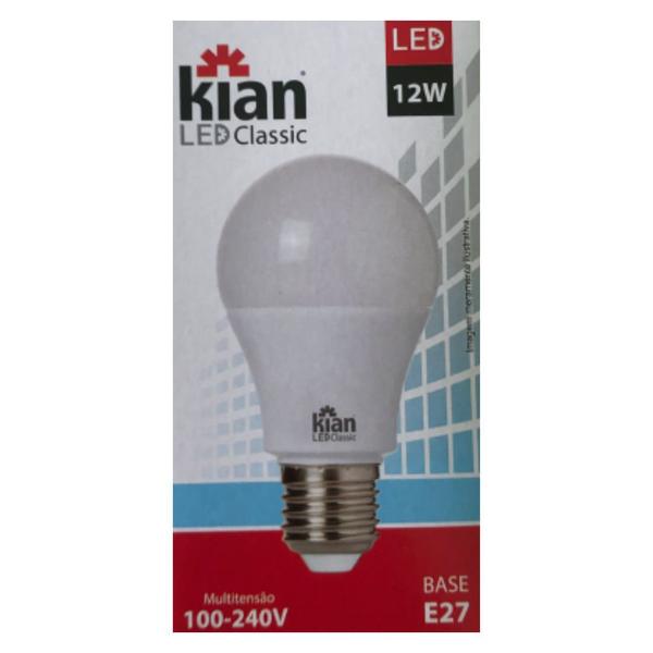 Imagem de Lâmpada Led Bulbo 12w Branca Fria 6500k Economica Bivolt