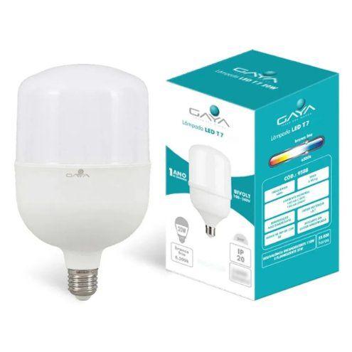 Imagem de Lâmpada LED Bulbo 20W Bivolt HP E27 Branco Frio 6500K Gaya